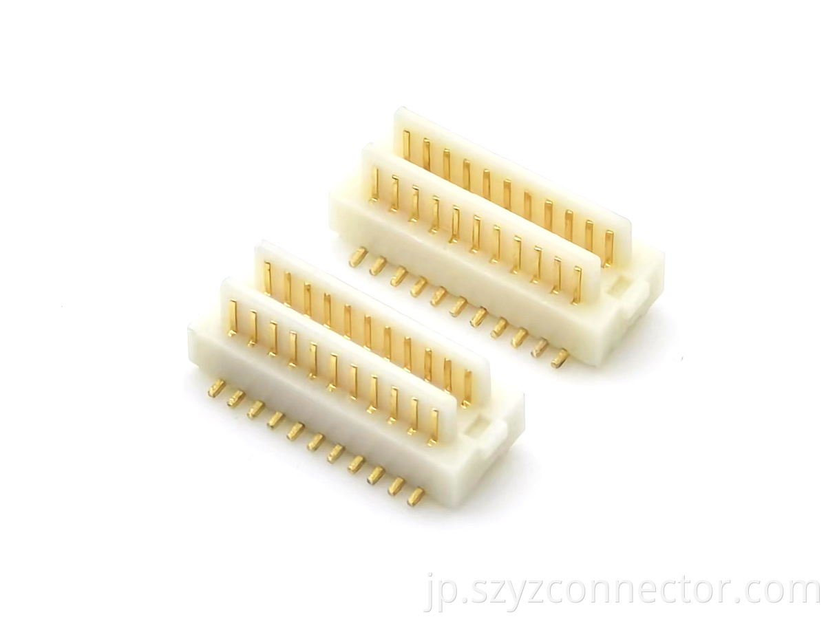 0.8mm Pitch Board to Board Connector Male 2*11P